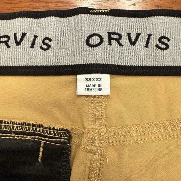 Orvis Classic Collection Lightweight 5 Pocket Tech Pant Men's Size 38x32 Stretch - Picture 6 of 12